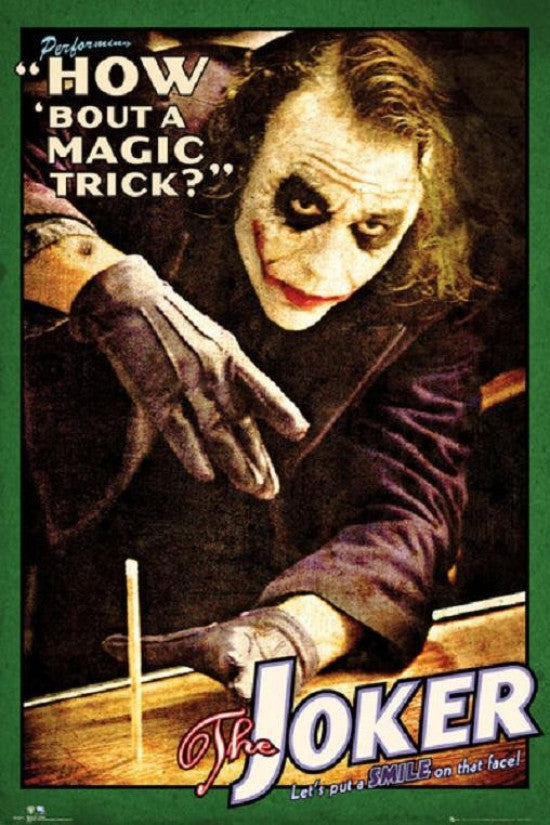 Batman Joker How About A Magic Trick Poster Print - 22x34