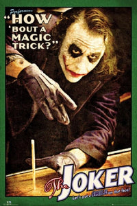 Batman Joker How About A Magic Trick Poster Print - 22x34