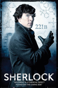 Sherlock Benedict Cumberland Solo Rolled Poster Print