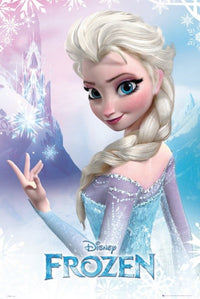 Disney Frozen Elsa Poster Print - 24x36 Rolled Artwork