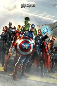 Avengers Airbase Poster Print - 22x34 Rolled Poster