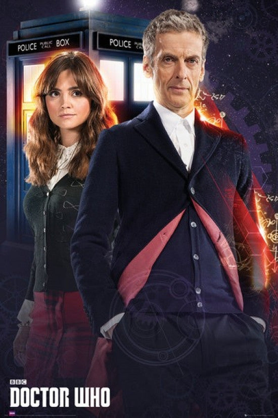 Doctor Who - 12th Doctor and Clara Rolled Poster Print