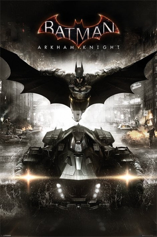 Batman Arkham Knight Teaser Poster Print - 22x34 Rolled Poster