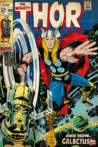 Thor Marvel Cover Poster Print - 22x34 Rolled Poster