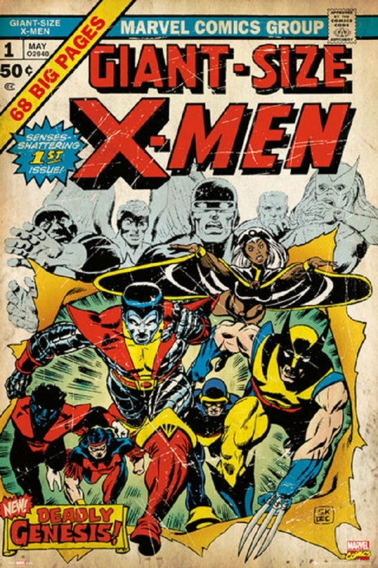 X-Men Marvel Cover #1 Poster Print - 24x36 | Posterazzi