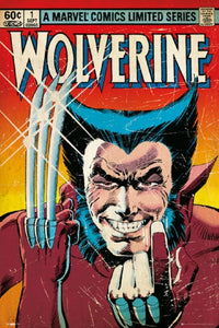 Wolverine Marvel Cover Poster Print - 22x34 Rolled Art