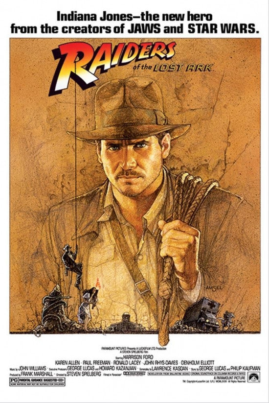 Indiana Jones and the Raiders of the Lost Ark Poster Print