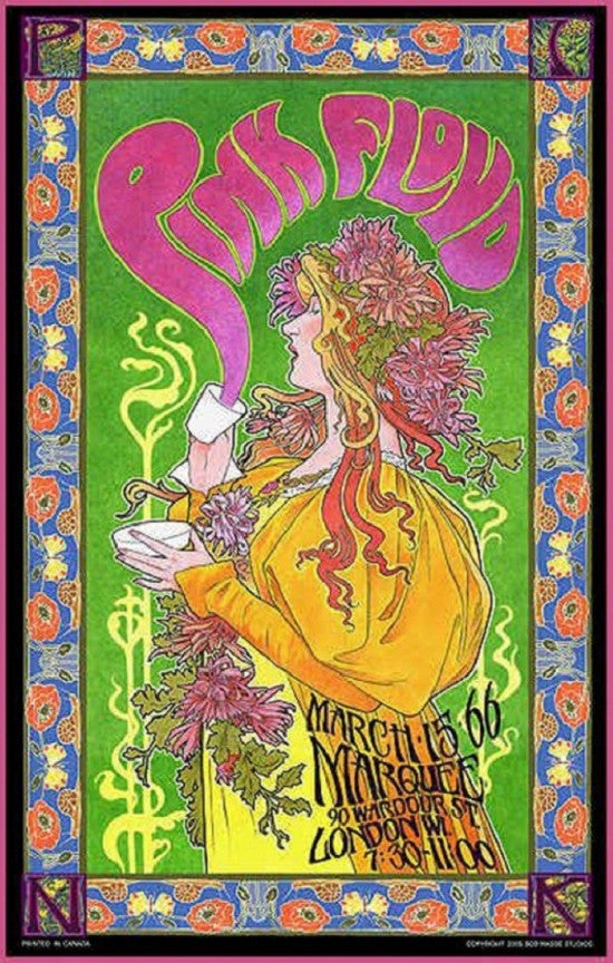 Pink Floyd Concert Marquee Poster Print - 24x36