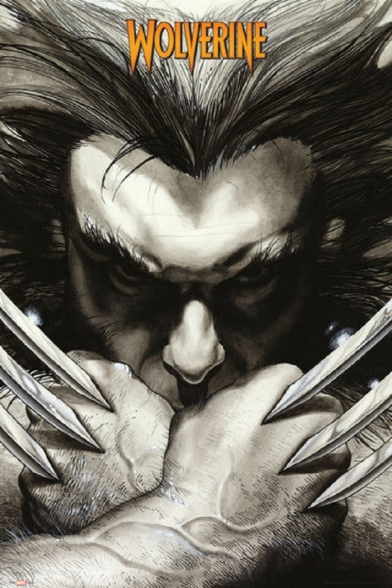 Marvel Wolverine Claws Poster Print - 24x36 Rolled Art