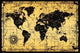 Vintage World Map Poster Print - Old Style Decoration