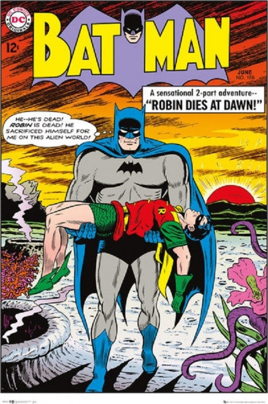 Batman Comics - Robin Dies At Dawn Poster Print 24x36