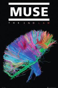 Muse 2nd Law Poster Print showcasing vibrant artwork