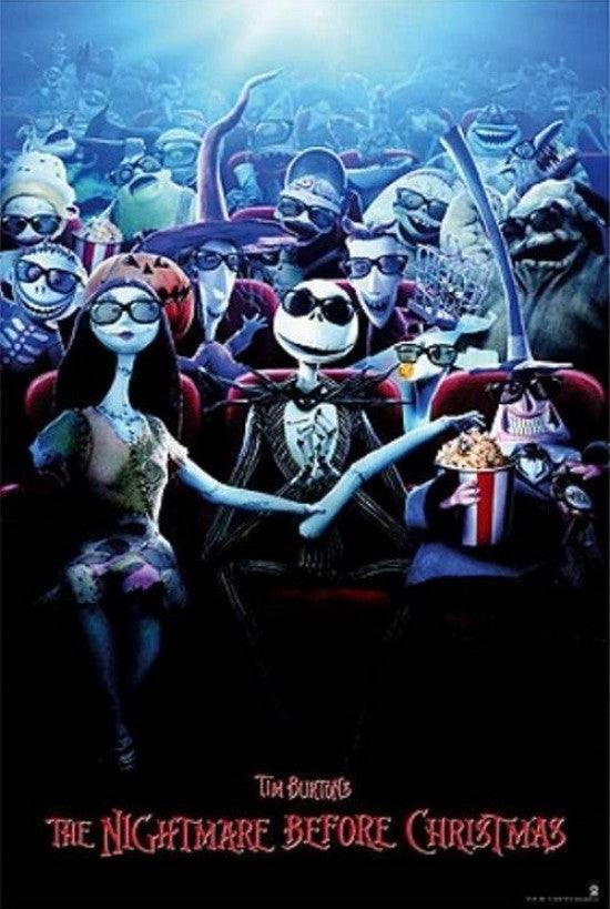 Nightmare Before Christmas Rolled Poster Print - 22x34