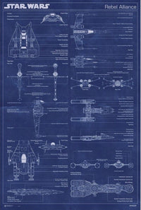 Star Wars Rebel Alliance Machine Poster Print - 24x36