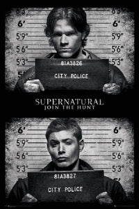 Supernatural Mug Shots Poster Print - 22x34 Rolled Art