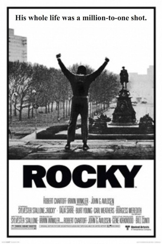 Rocky Million to One Longshot Poster Print - 22x34