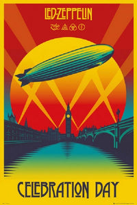Led Zeppelin Celebration Day Poster Print - 22x34