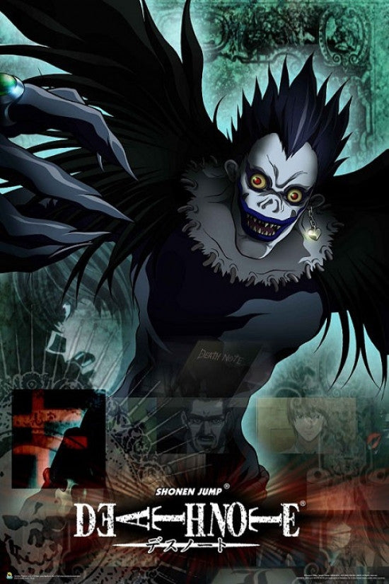 Deathnote Ryuk Anime Poster Print - 24x36 Rolled Poster