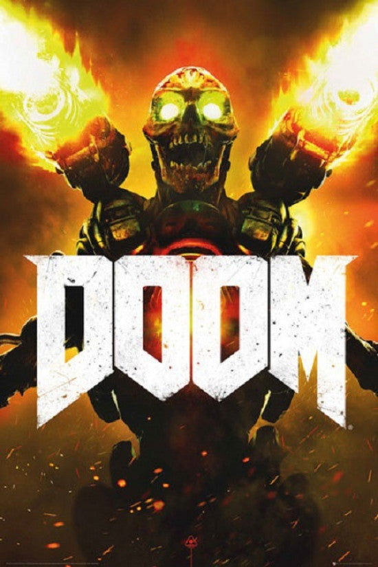 Doom Cover Art Poster Print - 22x34 Rolled Poster