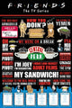 Friends Infographic Poster Print - 22x34