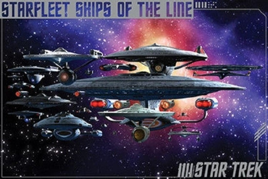 Star Trek: Ships of the Line Rolled Poster Print