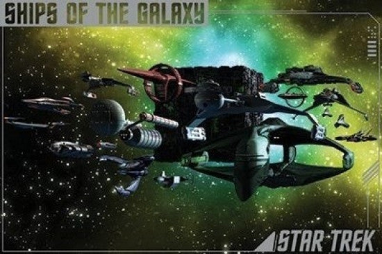 Star Trek - Ships of the Galaxy Rolled Poster Print
