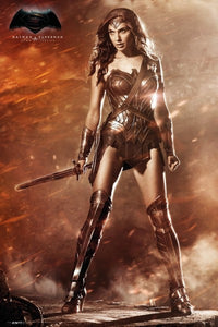 Batman vs. Superman - Wonder Woman Rolled Poster Print