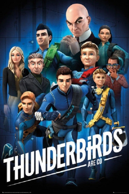 Thunderbirds Are Go Poster Print - 22x34 Rolled Poster