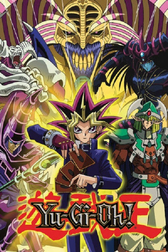 Yu Gi Oh! Yugi and Monsters Rolled Poster Print