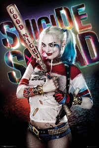 Harley Quinn Good Night Poster Print from Suicide Squad