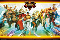 Street Fighter V Rolled Poster Print - 34x22