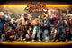 Street Fighter Characters Rolled Poster Print - 34x22