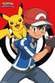 Pokemon Ash and Pikachu Poster Print - 22x34