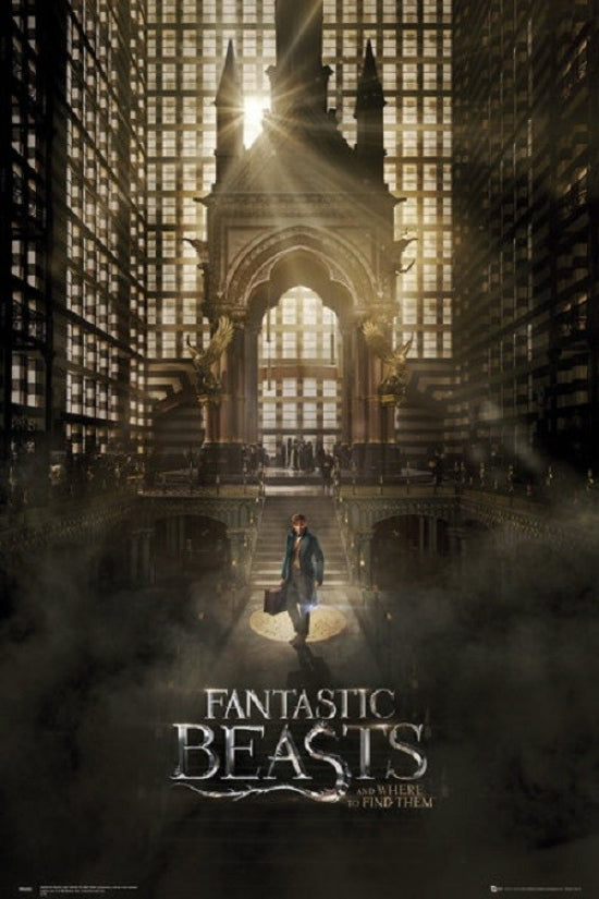 Fantastic Beasts - Style A Poster featuring magical creatures and enchanting design.