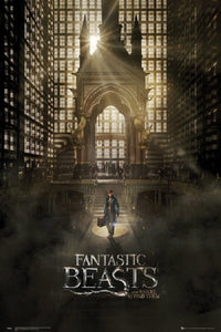 Fantastic Beasts - Style A Poster featuring magical creatures and enchanting design.