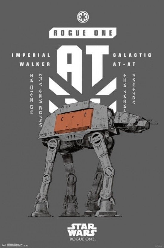 Star Wars Rogue One - Walker AT Poster Print (22x34)