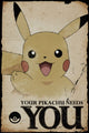 Pokemon Pikachu Needs You Poster Print - 22x34 Rolled Poster