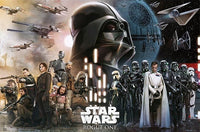 Rogue One - Galaxy - A Star Wars Story Poster Print (22x34)