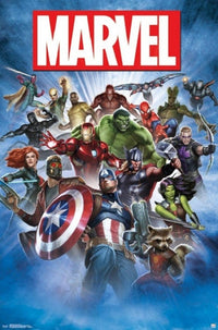 Marvel Comics Super Hero Breakout Poster Print 22x34