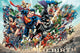 DC Comics Universe Rebirth Poster Print featuring iconic characters.