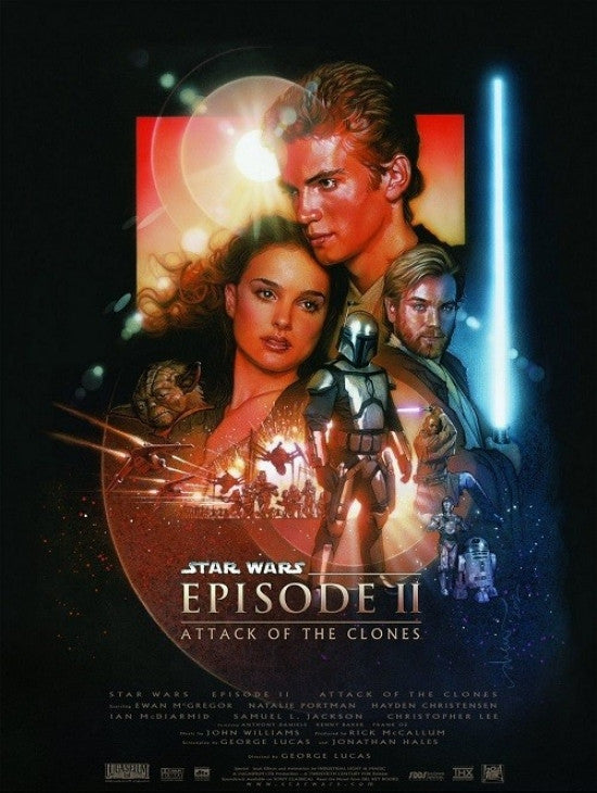 Star Wars Episode II: Attack of the Clones Poster Print