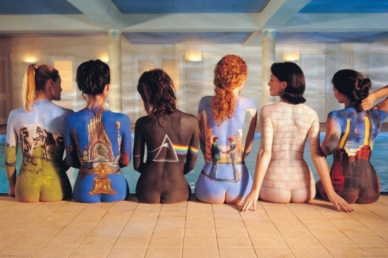 Pink Floyd Back Catalog Rolled Poster Print - 34x22