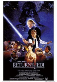 Star Wars - Return of the Jedi B Style Rolled Poster Print