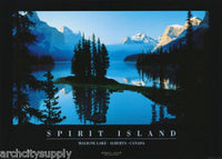 Spirit Island Poster Print showcasing tranquil landscapes.