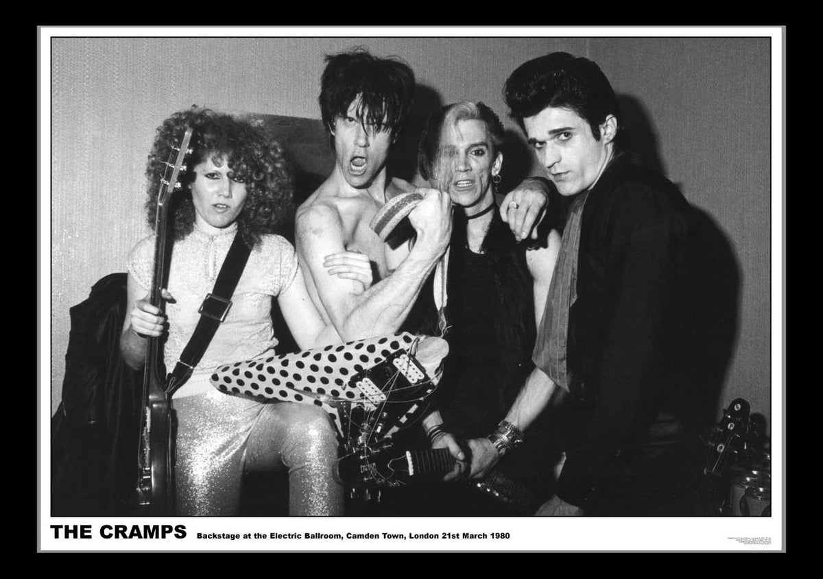 Cramps Electric Ballroom Poster Print - 34x22