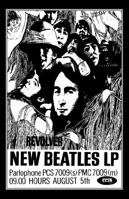 The Beatles Revolver Poster Print - 22x34 Rolled Poster