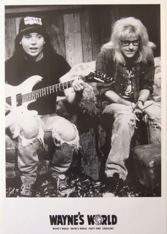 Wayne's World Party Time Rolled Poster Print - 22x34