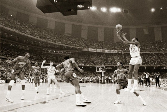 Michael Jordan Jump Shot Rolled Poster Print - 36x24