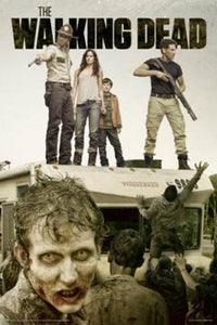 Walking Dead Attack Poster Print - 24x36 Rolled Poster