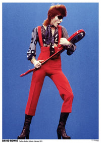 David Bowie Holland Holland 1974 Poster Print - 22x34